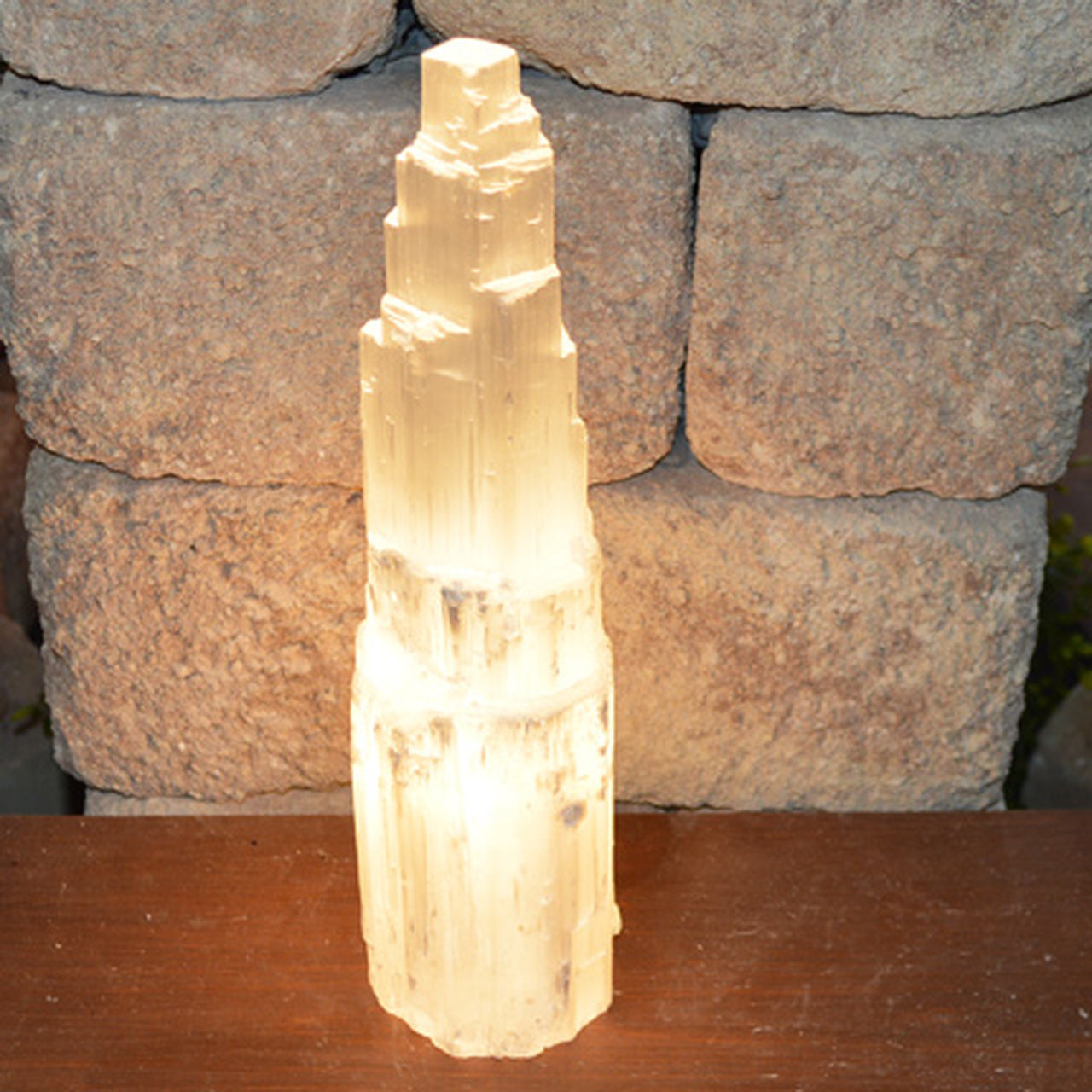Lámpara de Selenita 12' Pulgadas (L)